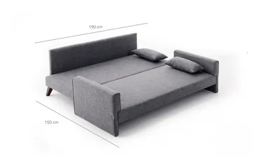 Antigua Bäddsoffa 3-sits - Grå - Möbler - Soffa - Bäddsoffa