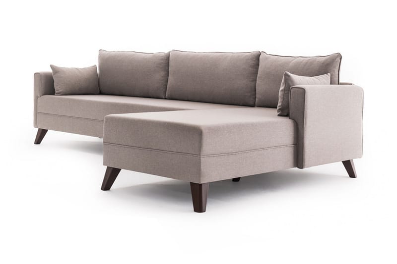 Antigua Divanbäddsoffa Höger - Beige - Bäddsoffa - Hörnbäddsoffa