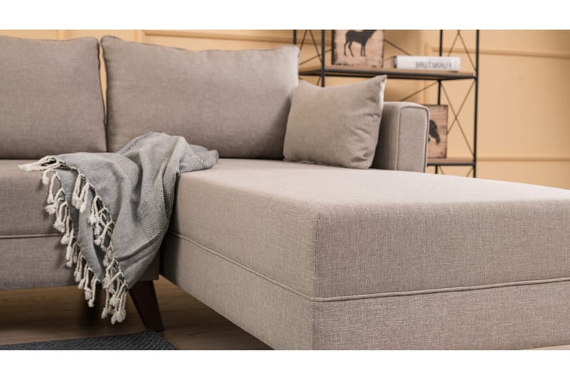 Antigua Divanbäddsoffa Höger - Beige - Möbler - Soffa - Bäddsoffa