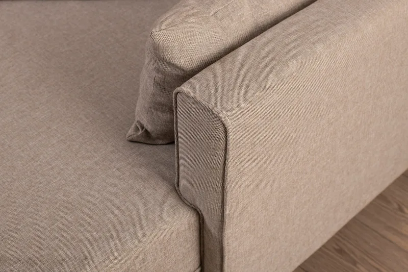 Antigua Divanbäddsoffa Höger - Beige - Möbler - Soffa - Divansoffor & schäslongsoffa - 4 sits soffa med divan