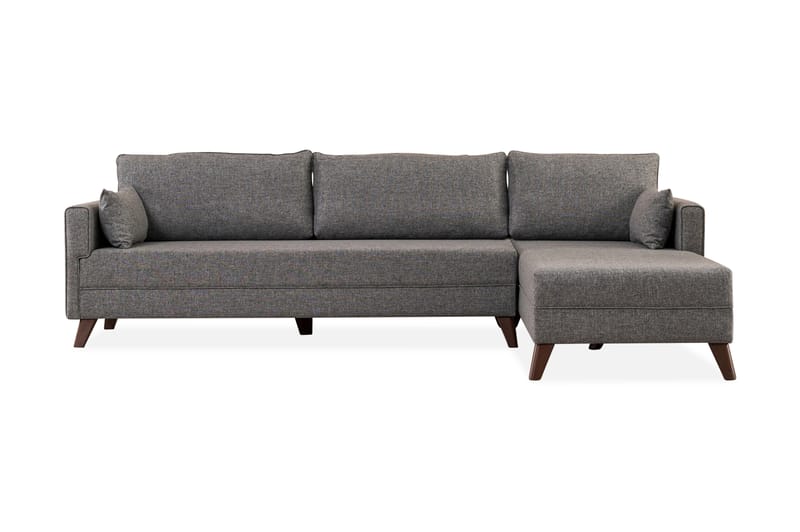 Antigua Divanbäddsoffa Höger - Grå - Möbler - Soffa - Bäddsoffa
