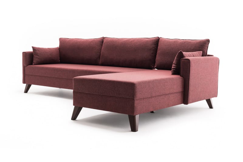 Antigua Divanbäddsoffa Höger - Röd - Möbler - Soffa - Bäddsoffa