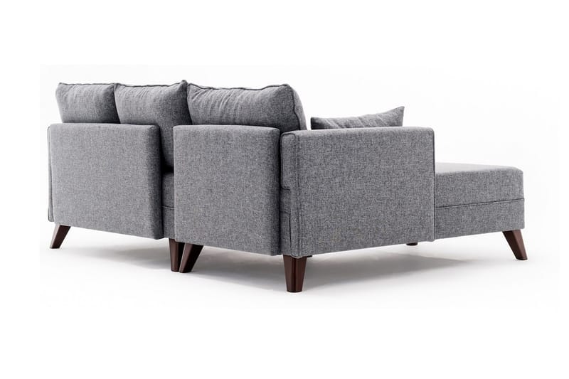 Antigua Divanbäddsoffa Vänster - Grå - Möbler - Soffa - Bäddsoffa - Bäddsoffa divan