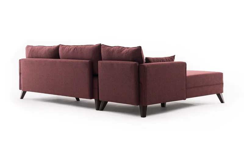 Antigua Divanbäddsoffa Vänster - Röd - Möbler - Soffa - Bäddsoffa