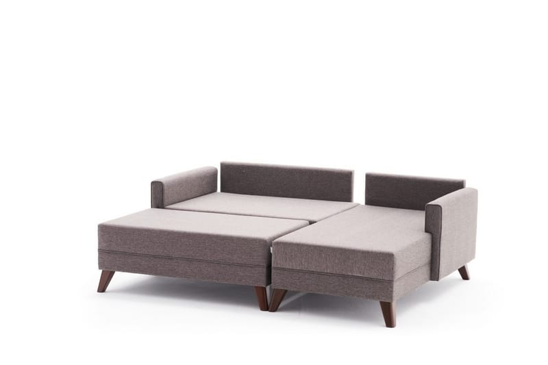 Antigua Mini Bäddsoffa med Divan Höger - Brun - Möbler - Soffa - Bäddsoffa