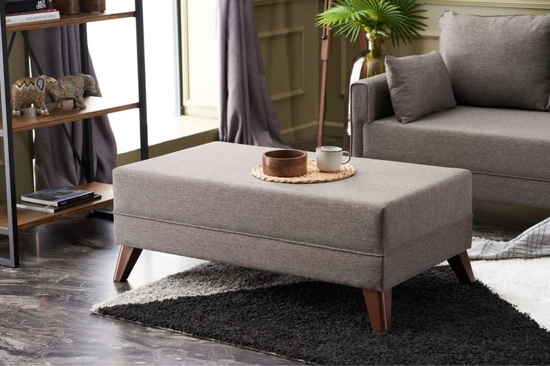 Antigua Mini Bäddsoffa med Divan Höger - Brun - Möbler - Soffa - Bäddsoffa