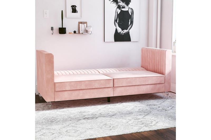 Arabelle Bäddsoffa Rosa - CosmoLiving - Möbler - Soffa - Bäddsoffa