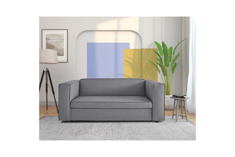 Asmund Bäddsoffa 3-sits - Grå - Möbler - Soffa - Bäddsoffa