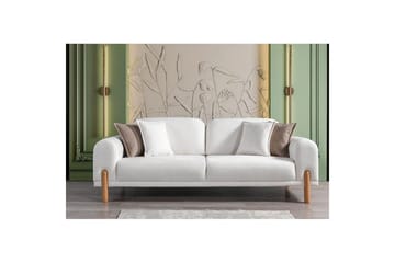 Astran Bäddsoffa 3-sits - Krämvit - Möbler - Soffa - Bäddsoffa