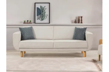 Austen 3-sits Bäddsoffa - Creme - Möbler - Soffa - Bäddsoffa