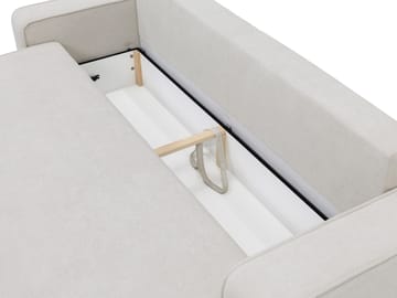 Avignon 3-sits Bäddsoffa 147x208 cm med Förvaring i Bouclé - Grå - Möbler - Soffa - Bäddsoffa
