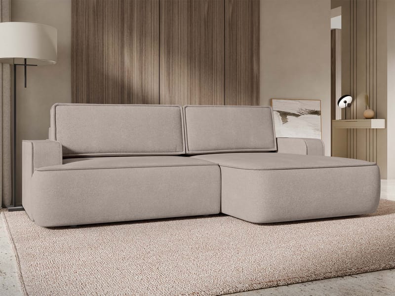 Avignon Bäddsoffa med Divan 3-sits - Beige - Möbler - Soffa - Bäddsoffa