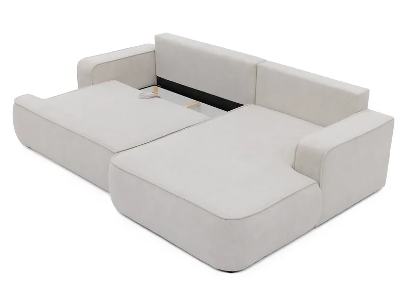 Avignon Bäddsoffa med Divan 3-sits - Grå - Möbler - Soffa - Bäddsoffa