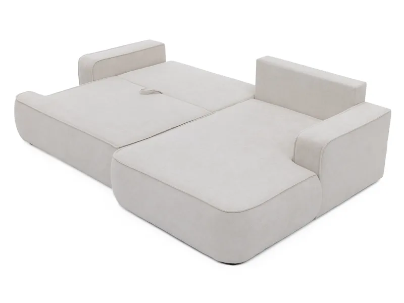 Avignon Bäddsoffa med Divan 3-sits - Grå - Möbler - Soffa - Bäddsoffa
