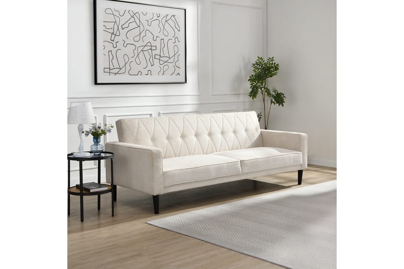 Avon Bäddsoffa 3-sits - Vit - Möbler - Soffa - Bäddsoffa
