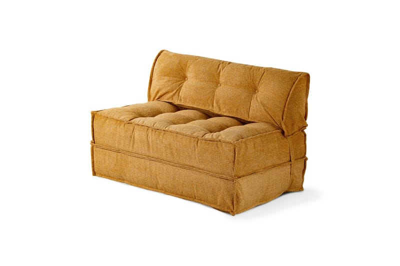 Avy 2-sits Bäddsoffa, Senapsgul