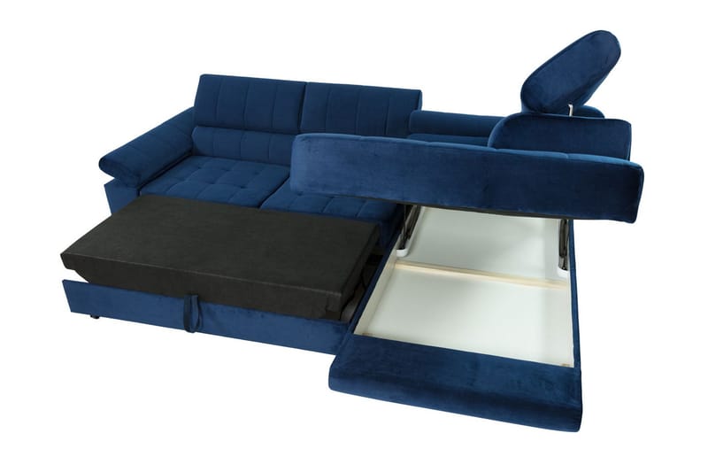 Azoulay Hörnsoffa Vänster - Grå - Möbler - Soffa - Bäddsoffa