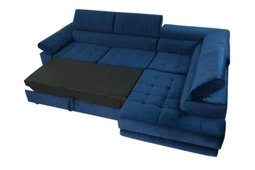 Azoulay Hörnsoffa Vänster - Grå - Möbler - Soffa - Bäddsoffa