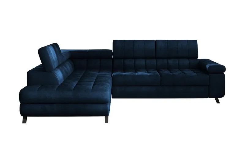 Azoulay Hörnsoffa Vänster, Mörkblå
