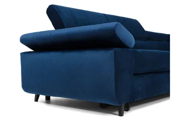 Azoulay Hörnsoffa Vänster - Mörkblå - Möbler - Soffa - Bäddsoffa