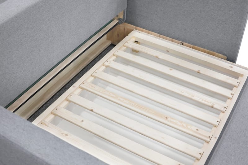 Bäddsoffa 2-sits grå - Grå - Möbler - Soffa - Bäddsoffa