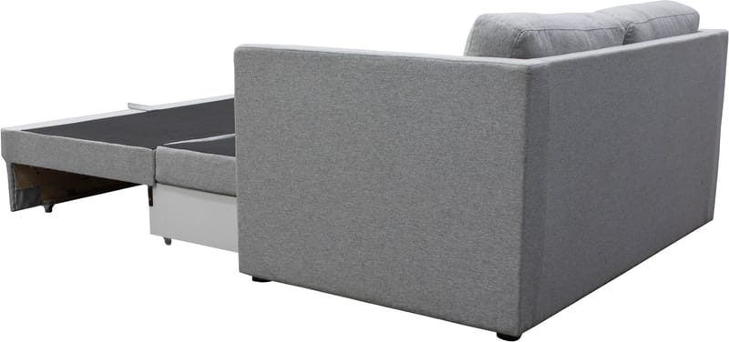 Bäddsoffa 2-sits grå - Grå - Möbler - Soffa - Bäddsoffa