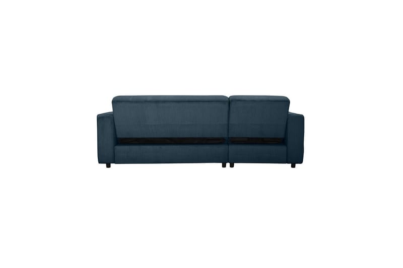 Bäddsoffa Allie Blå, Cordoroy, 82x229x154 cm - Blå, Cordoroy, 82x229x154 cm - Möbler - Soffa - Bäddsoffa
