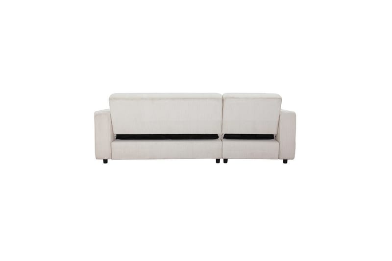 Bäddsoffa Allie Kräm, Cordoroy, 82x229x154 cm - Kräm, Cordoroy, 82x229x154 cm - Möbler - Soffa - Bäddsoffa