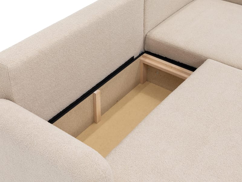 Branrel 3-sits Soffa med divan - grön - Möbler - Soffa - Bäddsoffa - Bäddsoffa divan