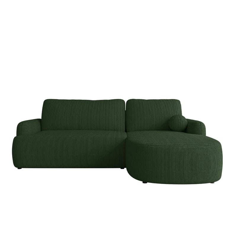 Branrel 3-sits Soffa med divan, grön