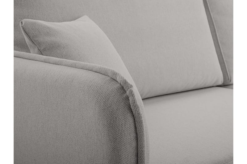 Chandru Bäddsoffa med Divan 3-sits - Grå - Möbler - Soffa - Bäddsoffa - Bäddsoffa divan