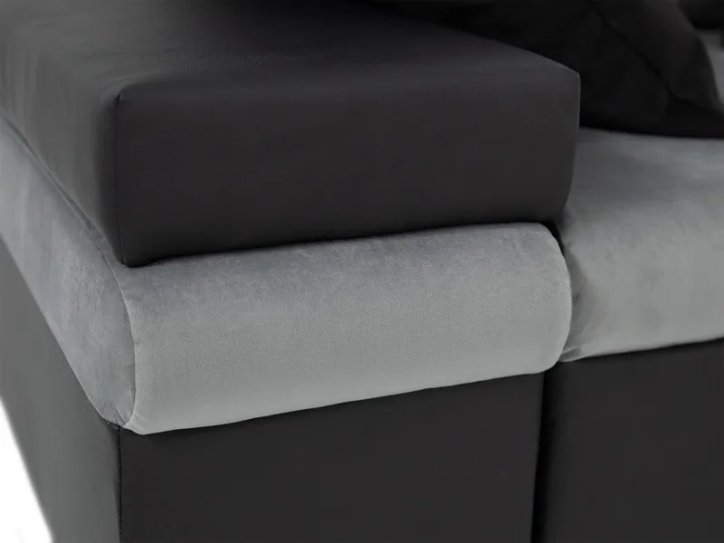 Naoma 4-sits Bäddsoffa divan vänster med förvaring - Möbler - Soffa - Bäddsoffa - Bäddsoffa divan