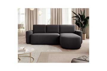 Sektionssoffa Eltap Aurumm 285x92x180 cm - Enjoy 05, Mörkgrå, Höger - Möbler - Soffa - Bäddsoffa - Bäddsoffa divan