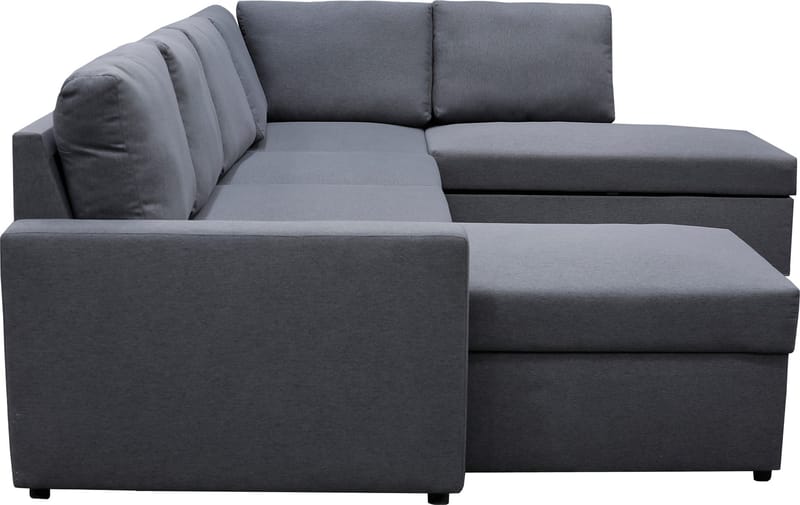 Bäddsoffa Dream U-form - Mörkgrå - Möbler - Soffa - Bäddsoffa