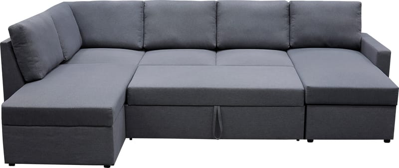 Bäddsoffa Dream U-form - Mörkgrå - Möbler - Soffa - Bäddsoffa