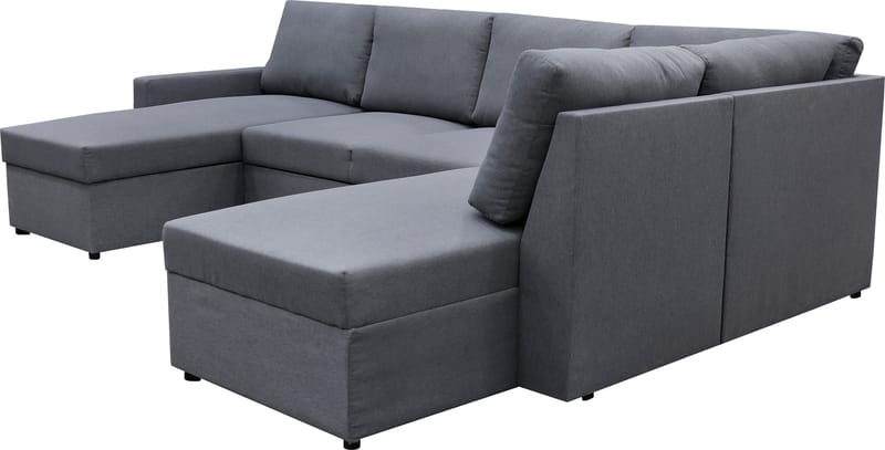 Bäddsoffa Dream U-form - Mörkgrå - Möbler - Soffa - Bäddsoffa