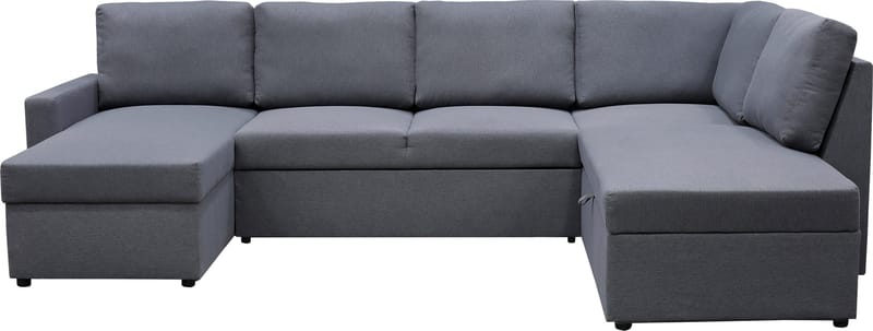 Bäddsoffa Dream U-form - Mörkgrå - Möbler - Soffa - Bäddsoffa