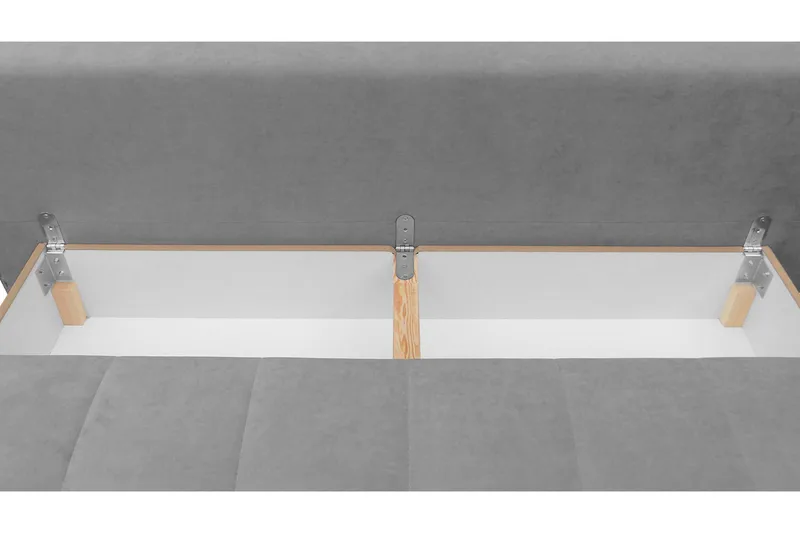 Bäddsoffa FABIO LED-belysning - Beige - Möbler - Soffa - Bäddsoffa