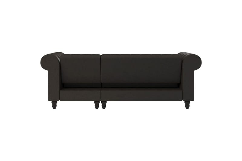 Bäddsoffa Felix 241x154x83 cm, Antracit, Mikrofiber/Trä/Metall - 241x154x83 cm, Antracit, Mikrofiber/Trä/Metall - Möbler - Soffa - Bäddsoffa