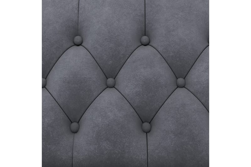 Bäddsoffa Felix 241x154x83 cm, Antracit, Sammet - 241x154x83 cm, Antracit, Sammet - Möbler - Soffa - Bäddsoffa