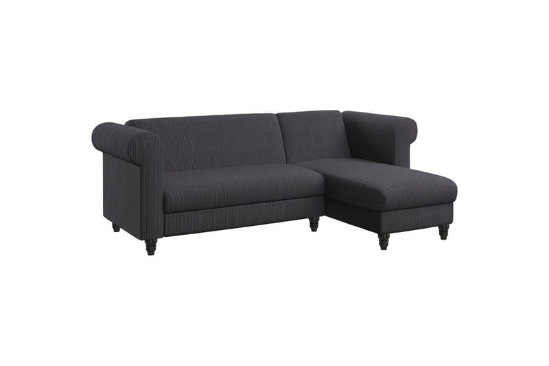 Bäddsoffa Felix II 241x154x83 cm, Antracit, 241x154x83 cm, Antracit