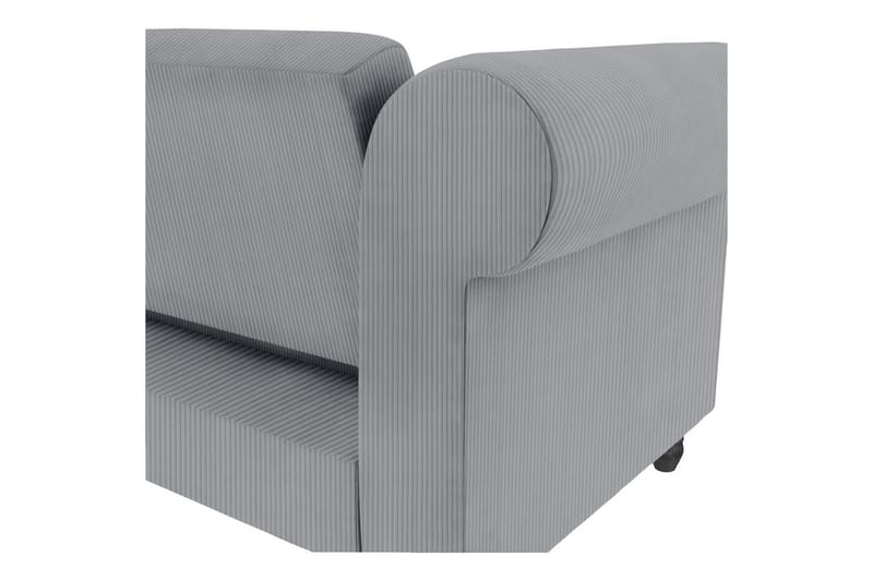 Bäddsoffa Felix II 241x154x83 cm, Grå - 241x154x83 cm, Grå - Möbler - Soffa - Bäddsoffa