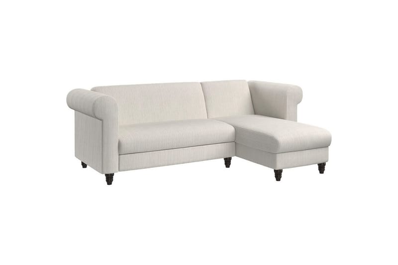 Bäddsoffa Felix II 241x154x83 cm, Kräm - 241x154x83 cm, Kräm - Möbler - Soffa - Bäddsoffa