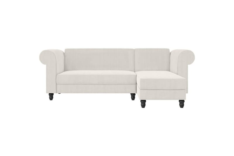 Bäddsoffa Felix II 241x154x83 cm, Kräm - 241x154x83 cm, Kräm - Möbler - Soffa - Bäddsoffa