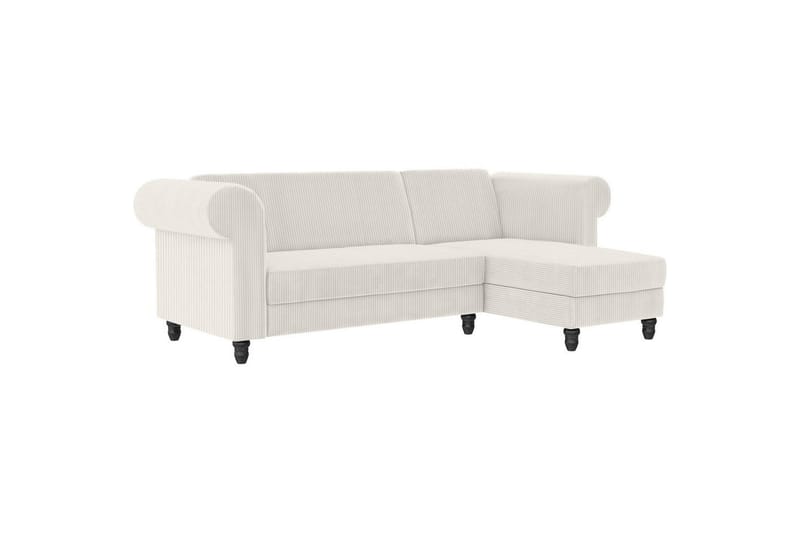 Bäddsoffa Felix II 241x154x83 cm, Kräm - 241x154x83 cm, Kräm - Möbler - Soffa - Bäddsoffa