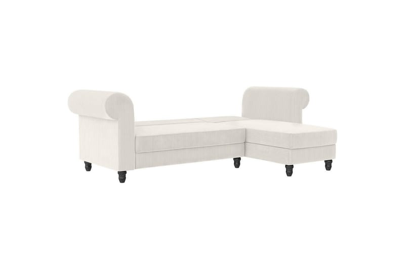 Bäddsoffa Felix II 241x154x83 cm, Kräm - 241x154x83 cm, Kräm - Möbler - Soffa - Bäddsoffa