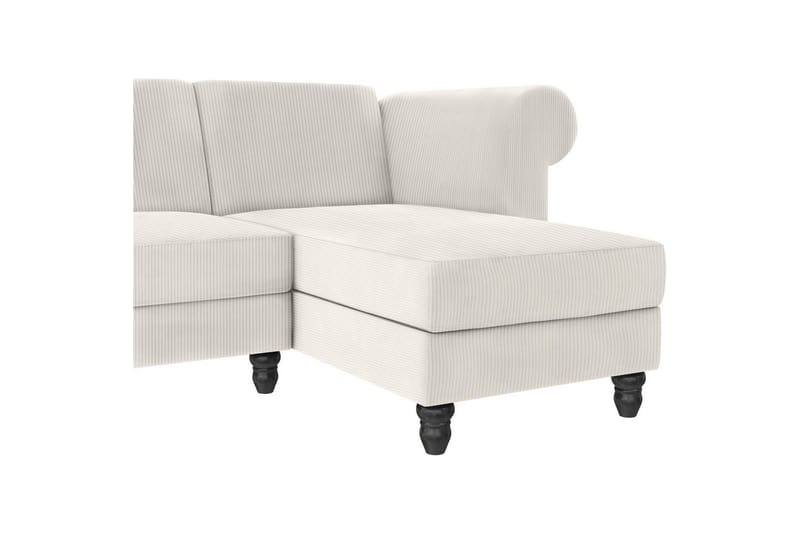 Bäddsoffa Felix II 241x154x83 cm, Kräm - 241x154x83 cm, Kräm - Möbler - Soffa - Bäddsoffa