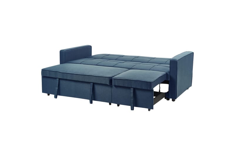 Bäddsoffa Glomma - Blå, Svart - Möbler - Soffa - Bäddsoffa