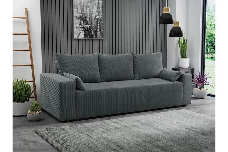 Bäddsoffa - Grå - Möbler - Soffa - Bäddsoffa