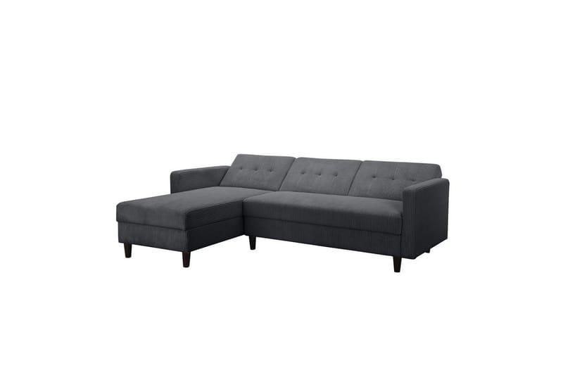 Bäddsoffa Hartford II 213x153x82 cm, Antracit - 213x153x82 cm, Antracit - Möbler - Soffa - Bäddsoffa